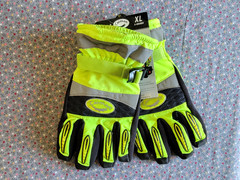 Caiman 2991-6 Synthetic Leather Waterproof Hi-Vis Heatrac Insulation Size XL NWT