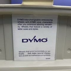Dymo 1550 Embossed Label Maker Tool Bundle Deluxe Tapewriter Retro Kit + 6 Tapes
