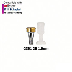 Dental Locator Abutment Anchor for HIOSSEN ET II/III SA Fixture M 3.5mm Platform