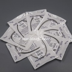 Dental Orthodonic Niti Heat Thermal Activated Rectangular Ovoid/Square/Natural