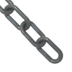 Versatile 25-Foot Plastic Barrier Chain – Slate Gray, Rust-Free & UV Resistant