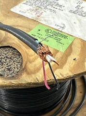 Belden 9265 AWM Style 20006 Black 75 OHM TV Camera Cable 3 Conductor