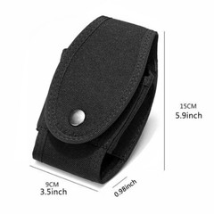 Tactical Handcuffs Case Police Holster Molle Pouch Nylon Holder Handcuff Holster