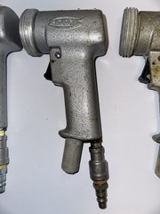 Lot of 4 Used Flux F416 Explosion-Proof Air Motor/Drum Pump Motor (all working)