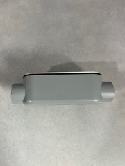 1/2″ Type T Conduit Body w cover & gasket; die-cast aluminum; threaded