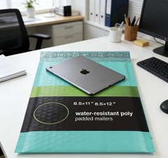 4×6 4×8 6×10 8.5×12 Poly Bubble Padded Mailers Envelops Shipping Bags TEAL