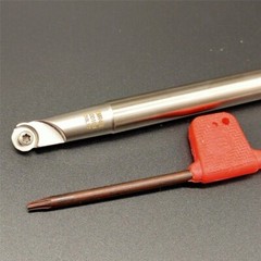 EMR C10-4R10-120 CNC Indexable Round Nose End Mill Holder+10Pcs RPMT08T2MOE R4