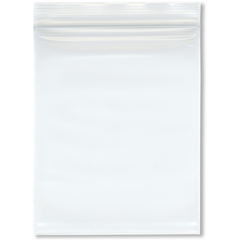 Plymor 5″ x 6″, 6 Mil Industrial Duty Zipper Reclosable Plastic Bags