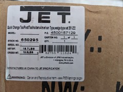 New Jet 650295 200 Series Wedge Type Tool Post Set Quick Change Tool