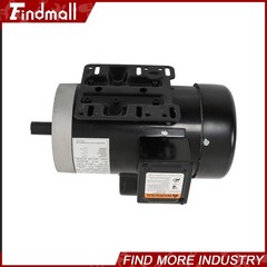 5HP Electric Motor 3450RPM Single Phase 208-230V 56C Frame 5/8″ Shaft 60HZ TEFC