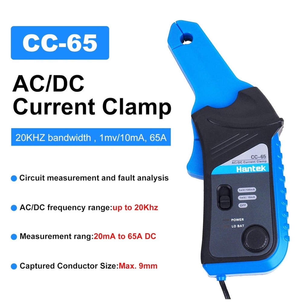 Multimeter Current Clamp Meter for Power Electronics
