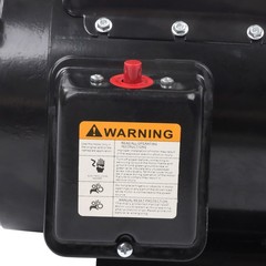 5 HP Single Phase ODP Compressor Motor 184T Frame 208-230V 60Hz Industrial