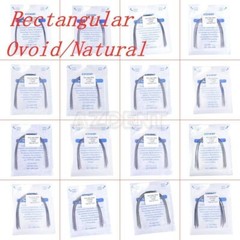 10PC Dental Orthodontic Stainless Steel Rectangular Arch Wires Ovoid/Natural