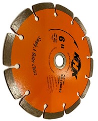 6 inch Heavy Duty Diamond Blades for cutting Concrete, Stones, Masonry Materials