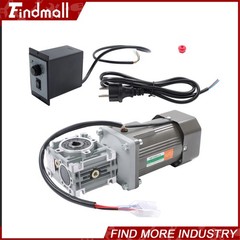 Findmall Worm Gear Motor with Speed Controller 120W 110V 80K 18 RPM CW/CCW 14mm