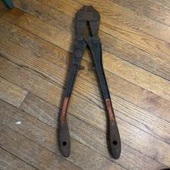 Vtg National Telephone Supply Co Cleveland Nicopress Crimping Tool Model 51-PJ