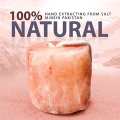 Himalayan Salt Animal Wellness Lick on A Rope 6.5-8 lbs. 100% Natural Pure Salt