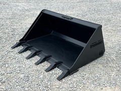 PROWORKS 48″ Tooth Dirt Bucket Attachment 20″ Tall Mini Universal Skid Steer USA