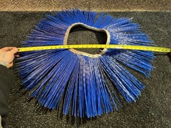 Poly/Wire Combo Convoluted Wafer 10″ Center Dia. X 32″ Outer Dia. , Blue