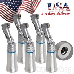 5pcs Dental Slow Low Speed Contra Angle Handpiece Winkelstück Latch Chuck zf1