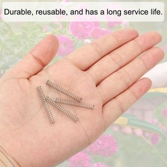 10 Pcs 304 Stainless Steel 0.4mm Wire Dia x 4mm OD x 30mm L Compression Spring