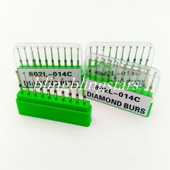 10 Burs/Box Dental Endodontic 802L/014C N3SC Coarse Grit Multi-Use Diamond Burs