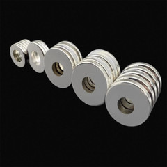 Super Strong Round Magnets diameter 6-17mm Hole 3-11mm Disc Rare Earth magnet