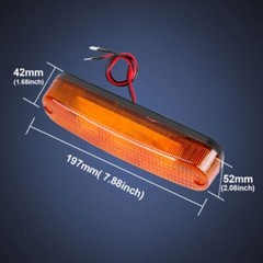 AR60250 LED Amber Flashing Cab Lights For John Deere 4230 4430 4630 4040 4240