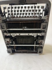 Vintage Royal Standard Manual Typewriter Brown Green Keys 29lb Parts Repair