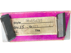 (8 PCS) MADILL CARBIDE DB-65-L15 GRADE: M21 CARBIDE INSERTS