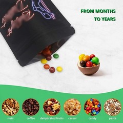 4×5” Foil Mylar Pouch | Durable Multi-Use Storage Bag | Resealable Stand Up