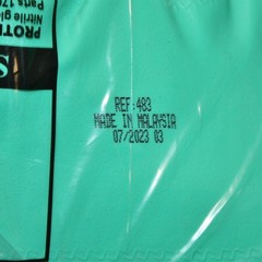(36 Pair) Mapa AF-18 Nitrile Gloves 483428ZQK, Size 8, 18mil, 13″ Length, Green