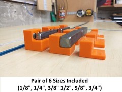 Welding Spacers for 1/2″ and 3/4″ Handrail Balusters/Spindles, Width and Height