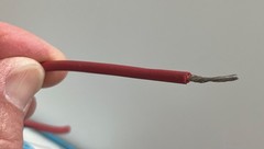 Belden 8899 Black & Red Flexible High Voltage 18AWG Test Lead Wire – New