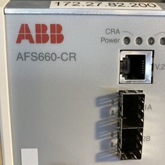Abb Afs660 Ruggedized Ethernet Switch Afs660-Cr2S2Tnvehl2X07.0.08 Dni Rail