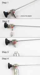 10W Portable LED Cold Light Source for WOLF Storz ENDOSCOPE Sinuscope Otoscope