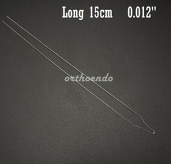 Orthodontic Preformed Wire Dental Bracket Archwires Metal Ligature Tie Long 15cm