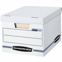 (2 Pack) Bankers Box Basic Duty Letter/Legal File Storage Boxes 20 Boxes Total