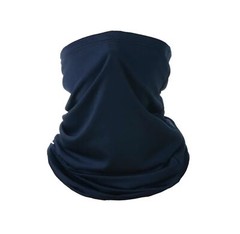 Adult Unisex Neck Scarf, Shield, Gaiter, Balaclava, Elastic Face Mask – Navy