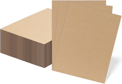 50-Pack 8.5×11 Corrugated Cardboard Sheets for Shipping and Crafts