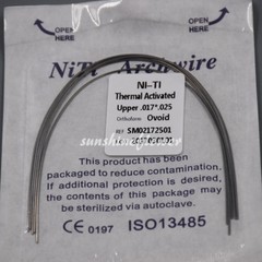 Dental Orthodonic Niti Heat Thermal Activated Rectangular Ovoid/Square/Natural