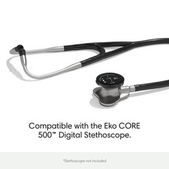 Eko CORE 500™ Digital Stethoscope Earpiece – Silver