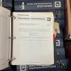 CAT Caterpillar SERVICE GRAM INFORMATION LETTERS, TEPS, ENGINE REFERENCE MANUAL