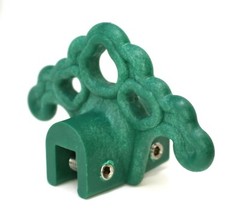20 PLASTIC GREEN Roof Ice Guard Snow Guard Stops for Standing Seam Metal Roofing