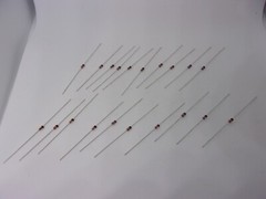 20 Pcs Pack Lot Silicon Planar Zener Diodes 1/2W 0.5W DO-35 Package DIP – 9V1
