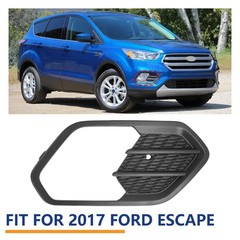 Passenger Right Side Bumper Insert Fog Light Lamp Cover Bezel Ford Escape 2017-2