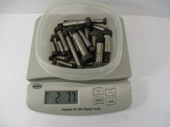 Lot 2 POUNDS Socket Head Shoulder Screw Stripper Bolt Small Sizes Up To 5/8″ VGC