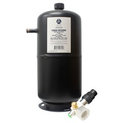 Appli Parts Liquid Receiver 4 Liters 3/8 in ODF Inlet x 3/8 in ODF Outlet with R