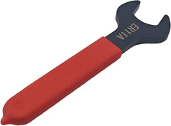 ER11A Collet Chuck Wrench 17mm Spanner Red Non-Slip Handle for Lathe Nut