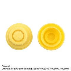 5*Replacement YELLOW SPOUT CAP Top For BLITZ Fuel GAS CAN 900302 900092 900094